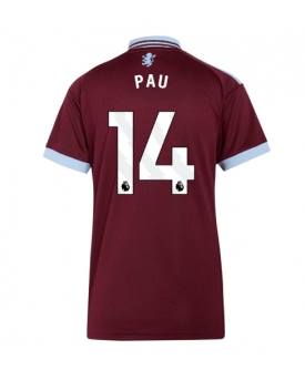 Aston Villa Pau Torres #14 Maglia Gara Casa Repliche 2026-27 Donna Maniche Corte Aston Villa Pau Torres #14 Maglia Gara Casa Repliche 2026-27 Donna Maniche Corte